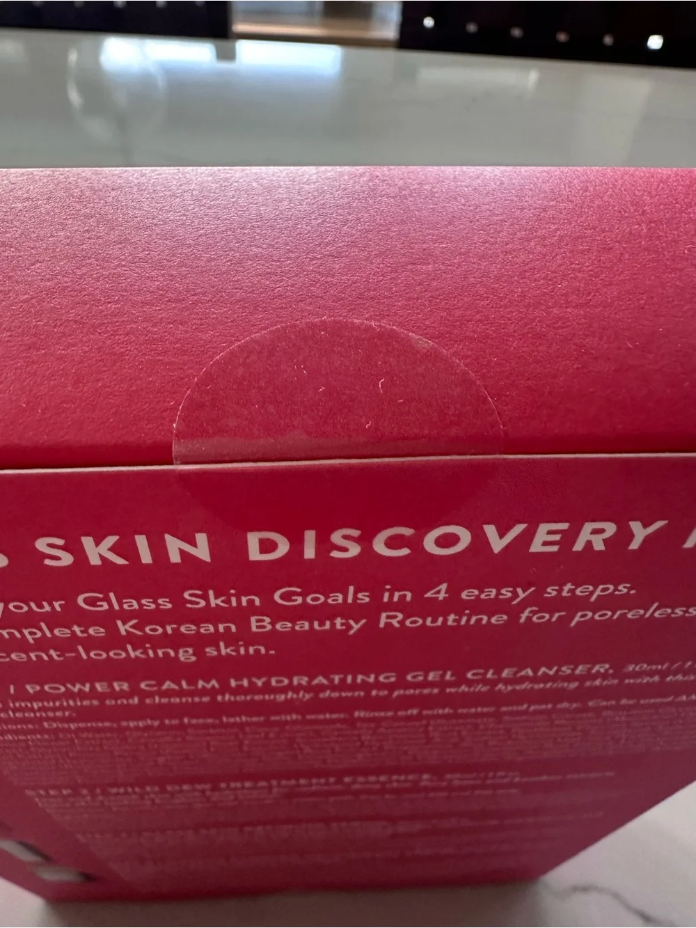 Peach & Lily Korean Beauty Glass Skin Discovery Kit - NIB Sealed Retail $65